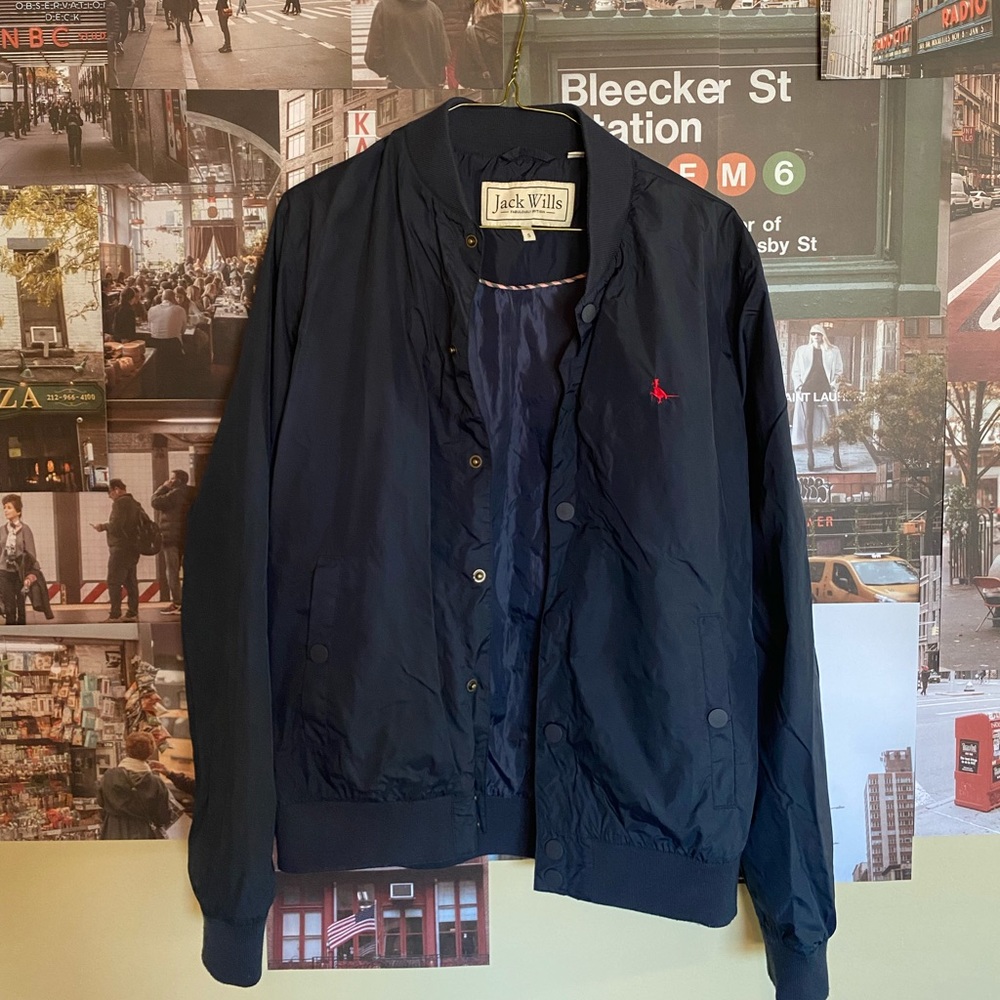 Men’s Jack Wills windbreaker light bomber jacket